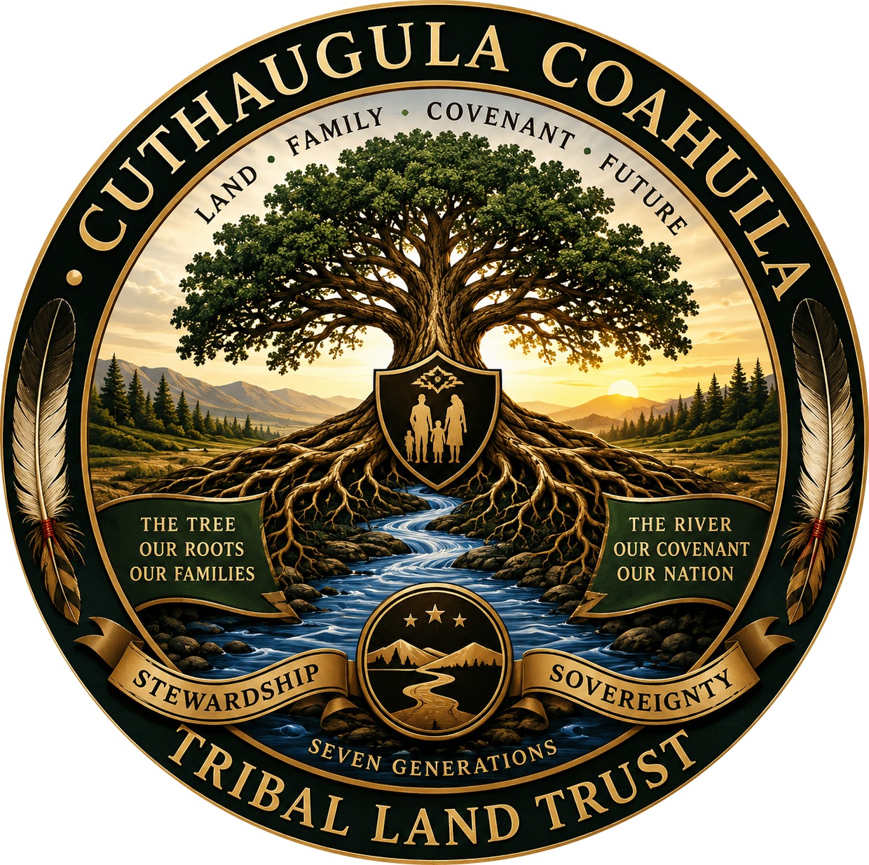 land logo